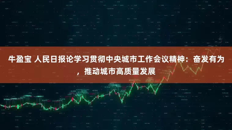 牛盈宝 人民日报论学习贯彻中央城市工作会议精神：奋发有为，推动城市高质量发展
